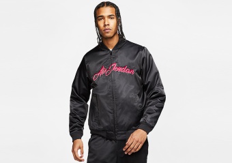 NIKE AIR JORDAN REMASTERED JACKET BLACK