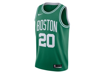 NIKE NBA BOSTON CELTICS GORDON HAYWARD ICON EDITION SWINGMAN ROAD JERSEY CLOVER