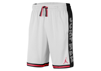 NIKE AIR JORDAN JUMPMAN BASKETBALL SHORTS WHITE