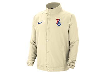 NIKE NBA PHILADELPHIA 76ERS JACKET FLAT OPAL