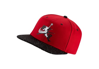 NIKE AIR JORDAN PRO JUMPMAN CLASSICS CEMENT HAT GYM RED