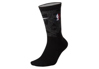 NIKE NBA GOLDEN STATE WARRIORS CITY EDITION SOCKS BLACK