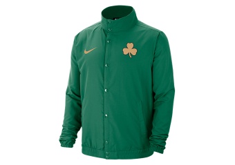 NIKE NBA BOSTON CELTICS CITY EDITION JACKET CLOVER