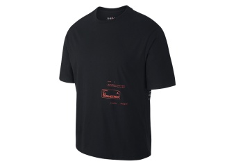 NIKE AIR JORDAN 23 ENGINEERED CREW TEE BLACK