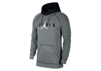 NIKE AIR JORDAN SPORT DNA HBR PULLOVER HOODIE SMOKE GREY