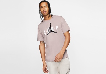 NIKE AIR JORDAN JUMPMAN CREW TEE MOON PARTICLE