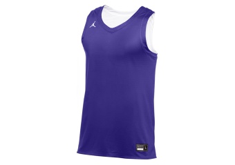 NIKE AIR JORDAN PRACTICE BASKETBALL JERSEY PURPLE