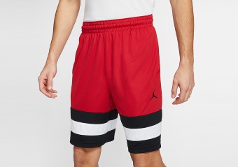 NIKE AIR JORDAN JUMPMAN BASKETBALL SHORTS GYM RED