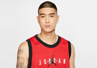 NIKE AIR JORDAN JUMPMAN SPORT DNA TANK UNIVERSITY RED