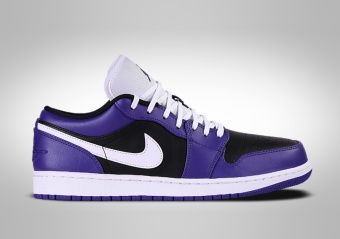 NIKE AIR JORDAN 1 RETRO LOW JOKER PURPLE BLACK