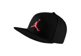 NIKE AIR JORDAN PRO JUMPMAN SNAPBACK BLACK INFRARED