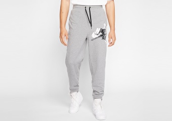 NIKE AIR JORDAN JUMPMAN CLASSICS PANTS CARBON HEATHER