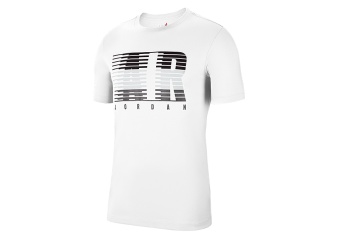 NIKE AIR JORDAN AIR MOTION TEE WHITE