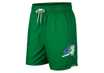 NIKE AIR JORDAN JUMPMAN POOLSIDE 7' SHORTS ALOE VERDE