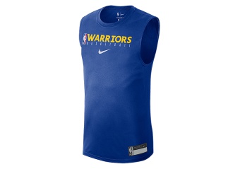 NIKE NBA GOLDEN STATE WARRIORS TEE RUSH BLUE