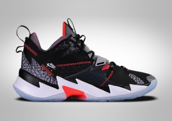 NIKE AIR JORDAN WHY NOT ZER0.3 GS BLACK CEMENT R. WESTBROOK