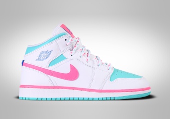 NIKE AIR JORDAN 1 RETRO MID GS DIGITAL PINK