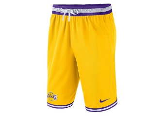 NIKE NBA LOS ANGELES LAKERS DNA SHORTS AMARILLO