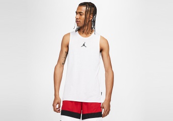 NIKE AIR JORDAN 23 ALPHA JERSEY WHITE