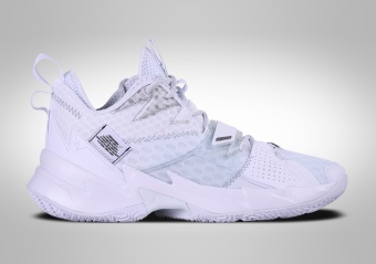 NIKE AIR JORDAN WHY NOT ZER0.3 WHITE METALLIC SILVER R. WESTBROOK