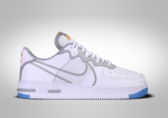 NIKE AIR FORCE 1 LOW REACT WHITE GREY BLUE