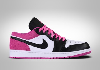 NIKE AIR JORDAN 1 RETRO LOW SE BLACK ACTIVE FUCHSIA