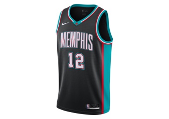 NIKE NBA MEMPHIS GRIZZLIES JA MORANT CLASSIC EDITION SWINGMAN JERSEY BLACK