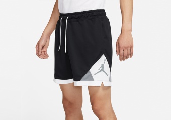 NIKE AIR JORDAN DRI-FIT DIAMOND SHORTS BLACK