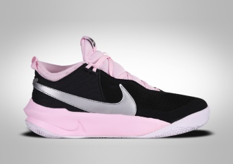 NIKE TEAM HUSTLE D 10 GS BLACK PINK METALLIC SILVER