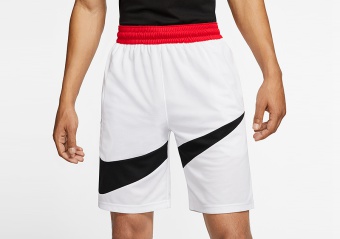 NIKE DRI-FIT 2.0 BASKETBALL SHORTS WHITE