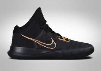 NIKE KYRIE FLYTRAP 4 BLACK METALLIC GOLD