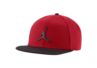 JORDAN PRO JUMPMAN SNAPBACK HAT GYM RED