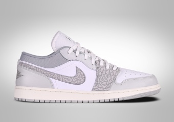 NIKE AIR JORDAN 1 RETRO LOW PRM SMOKE GREY ELEPHANT
