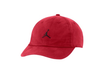 NIKE JORDAN H86 JUMPMAN WASHED CAP GYM RED