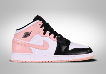 NIKE AIR JORDAN 1 RETRO MID GS ARCTIC ORANGE BLACK TOE