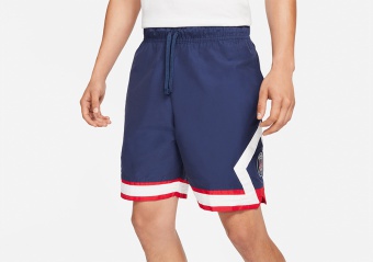 NIKE AIR JORDAN PSG JUMPMAN SHORTS MIDNIGHT NAVY