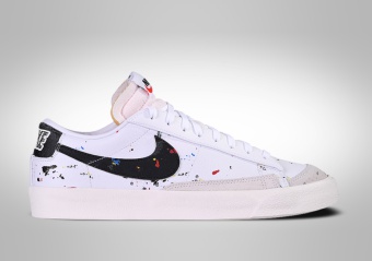 NIKE BLAZER LOW RETRO BASKETBALL BROOKLYN PAINT SPLATTER