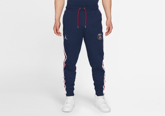 NIKE AIR JORDAN PSG FLEECE PANTS MIDNIGHT NAVY