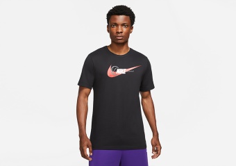 NIKE DRI-FIT FRESH PERSPECTIVE TEE BLACK