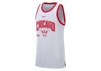 NIKE CHICAGO BULLS TANK DNA COURTSIDE 75 WHITE