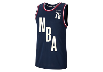 NIKE TEAM NBA 31 TANK DNA COURTSIDE COLLEGE NAVY
