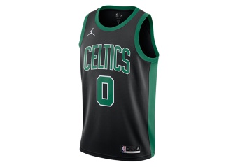 NIKE NBA BOSTON CELTICS JAYSON TATUM SWINGMAN JERSEY STATEMENT EDITION 2020 BLACK