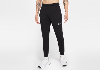 NIKE DRI-FIT TAPER TRAINNG PANTS BLACK