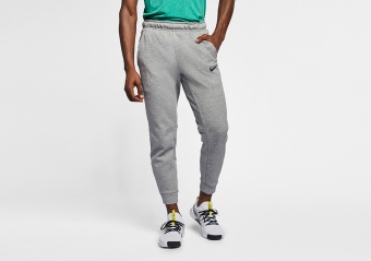 NIKE THERMA TAPER PANTS DARK GREY HEATHER