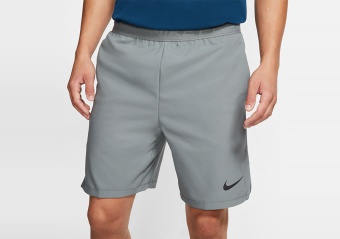 NIKE DRI-FIT PRO FLEX VENT MAX SHORTS SMOKE GREY
