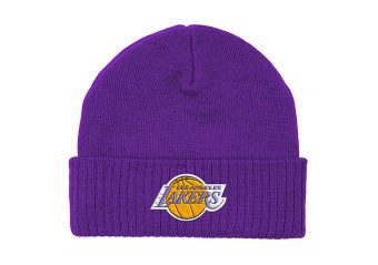 MITCHELL & NESS FANDOM KNIT BEANIE HWC LOS ANGELES LAKERS