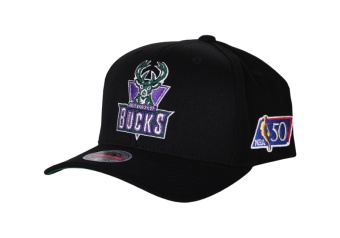 MITCHELL & NESS - 50TH ANNIVERSARY PATCH MILWAUKEE BUCKS