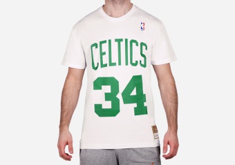 MITCHELL & NESS NAME&NUMBER TEE BOSTON CELTICS – PAUL PIERCE