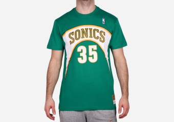 MITCHELL & NESS NAME&NUMBER TEE SEATTLE SUPERSONICS – KEVIN DURRANT
