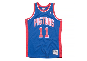 MITCHELL & NESS NBA SWINGMAN JERSEY DETROIT PISTONS - ISAIH THOMAS #11